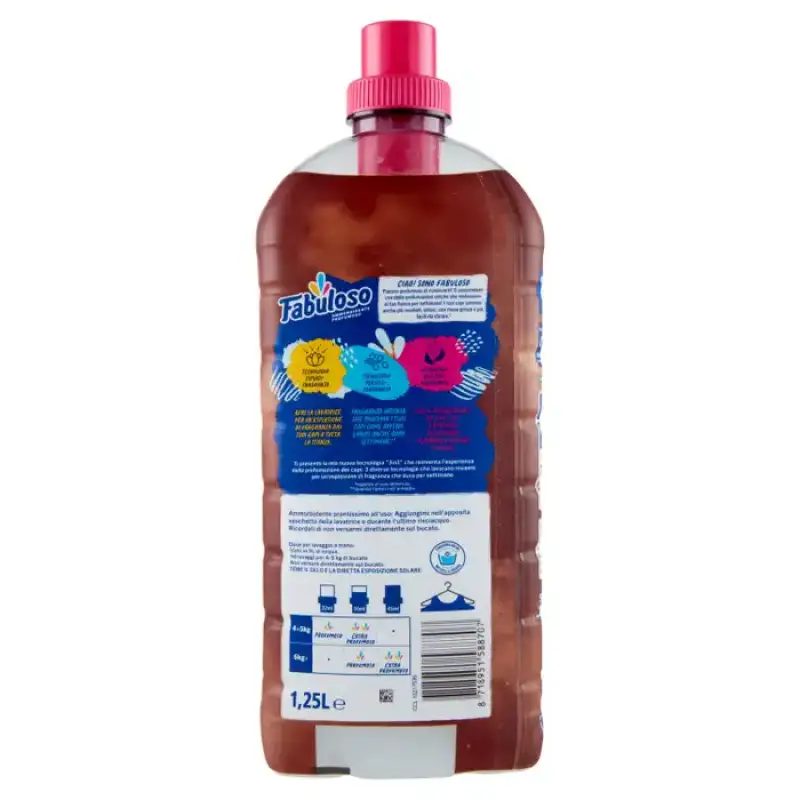 Fabuloso Balsam de Rufe Concentrat Nuca de Cocos 56 spalari 1,25 lt Bax 12 buc.